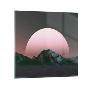 Glass picture - In a Neighbouring Galaxy - 30x30 cm