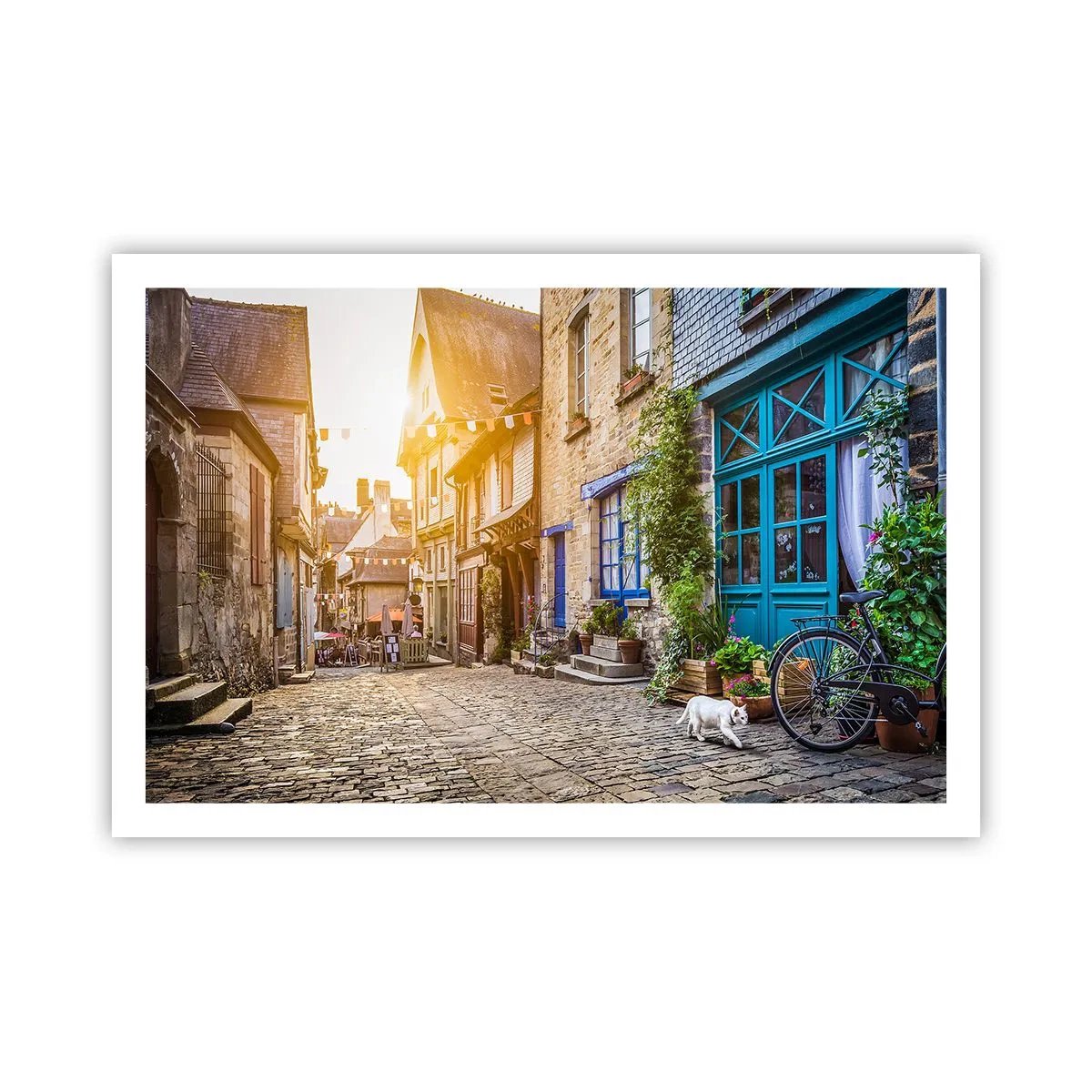 Poster - White Spirit of a Town - 91x61 cm