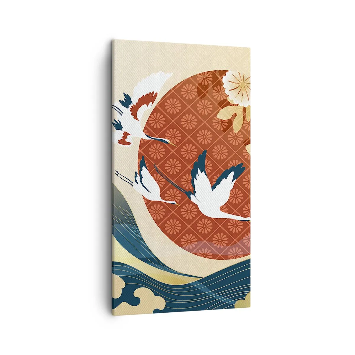 Canvas picture - Japanese Tale - 45x80 cm
