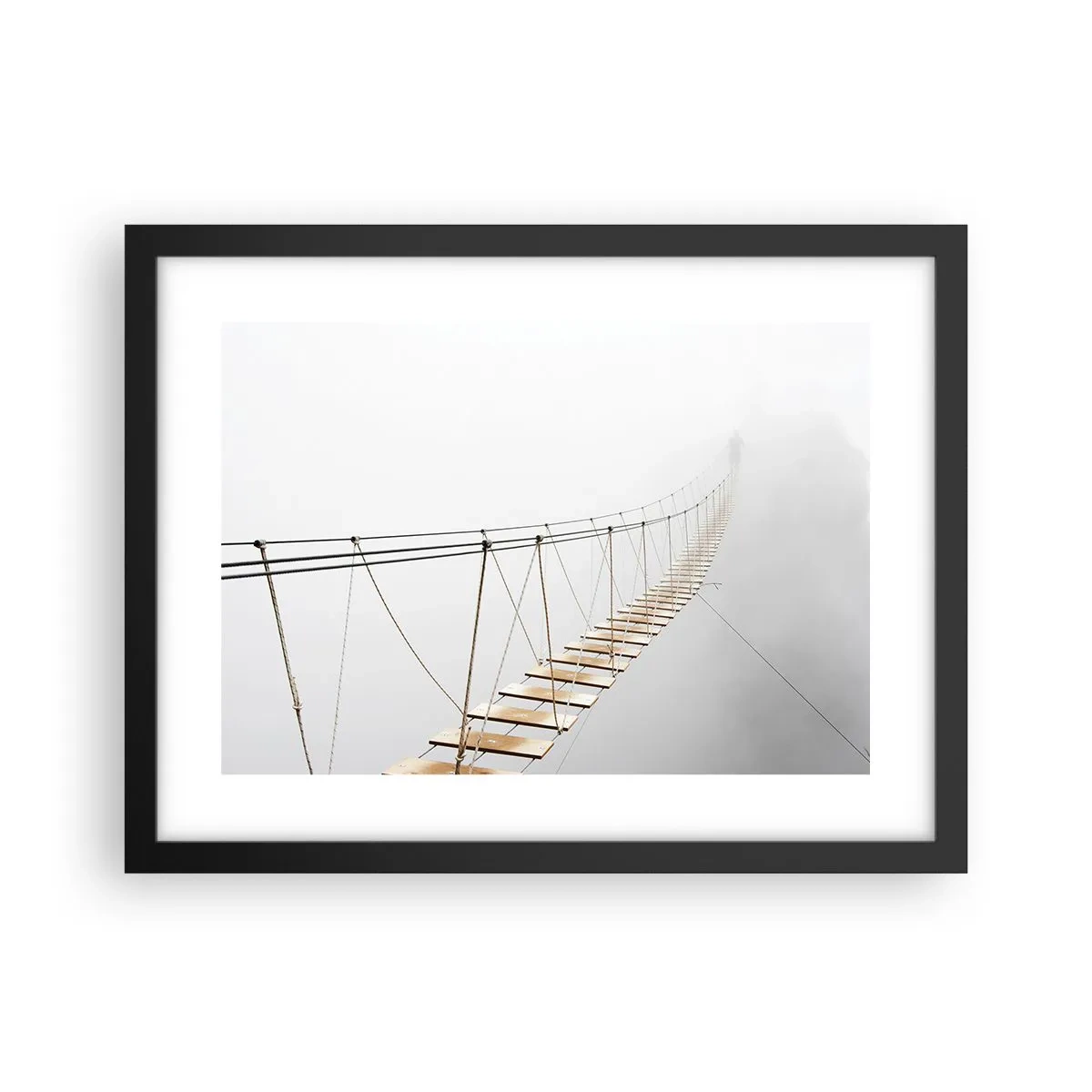 Poster in black frame - Where Did He Take You? - 40x30 cm