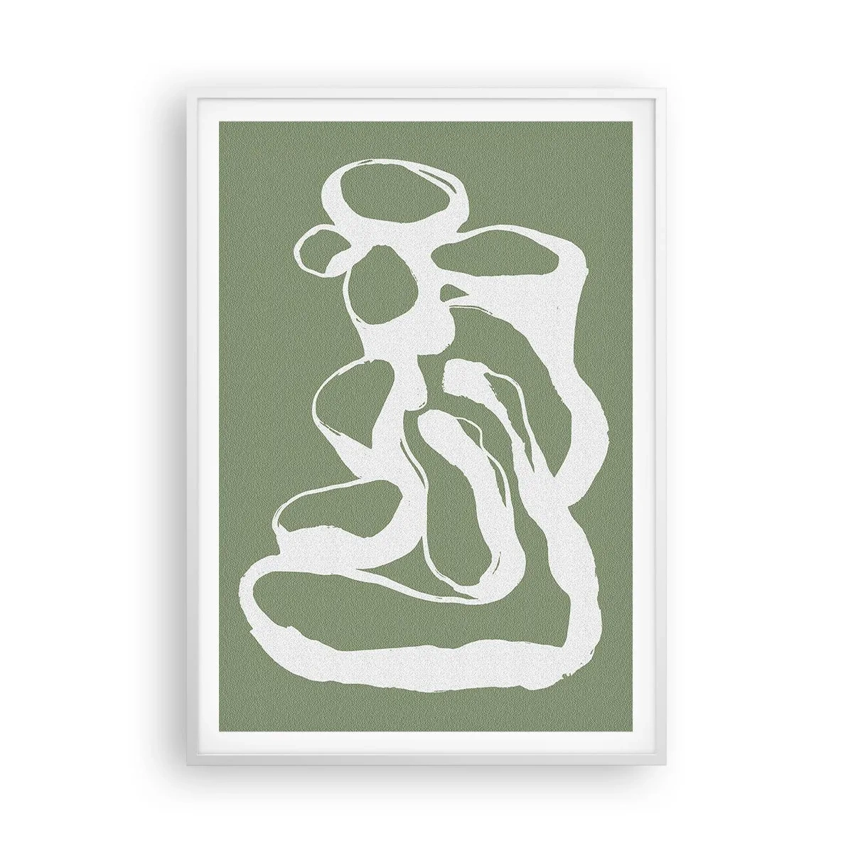 Poster in white frmae - The Call of Space - 70x100 cm