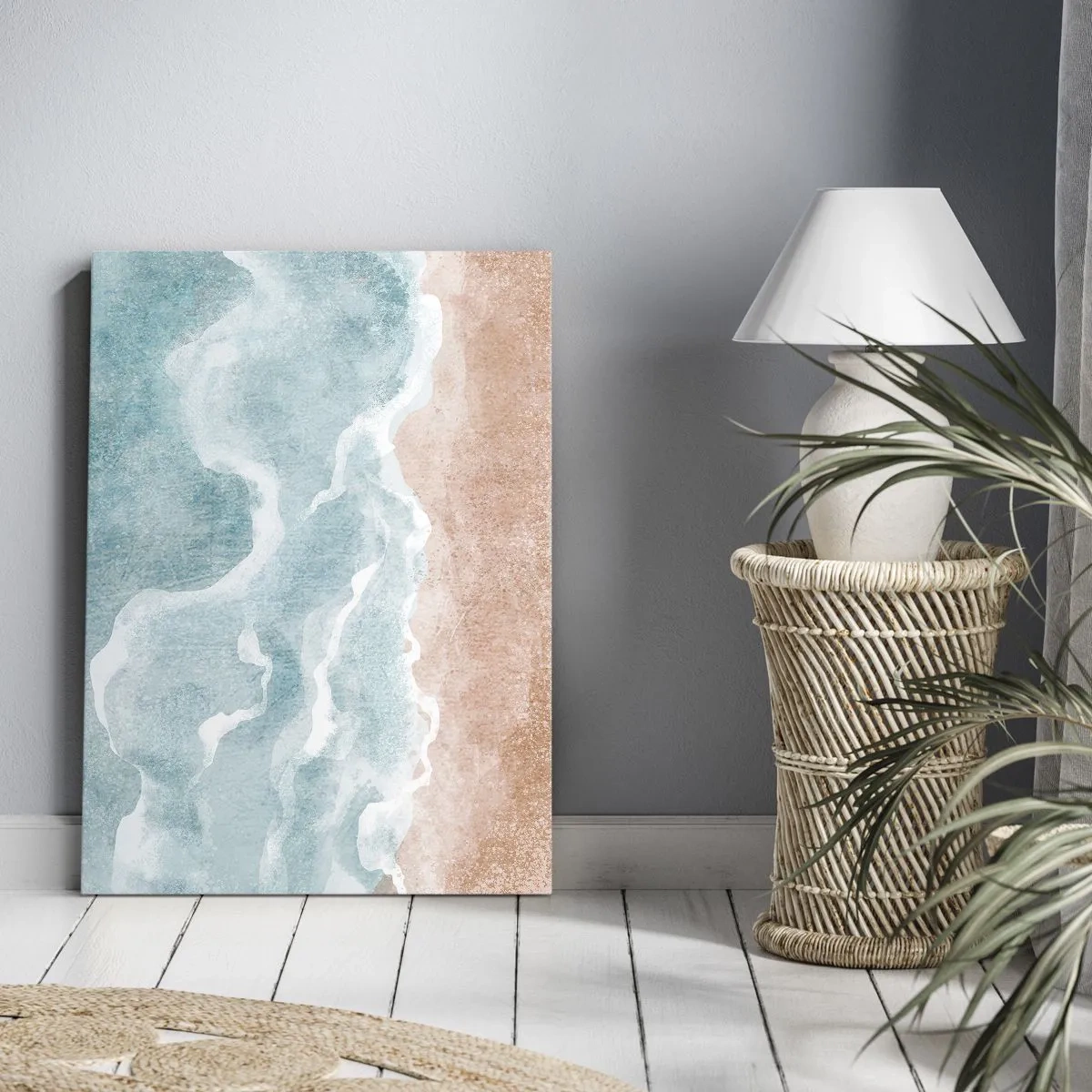 Canvas picture - Cloudy Abstract - 50x70 cm