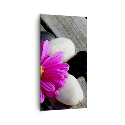 Canvas picture - Rest on a Pier - 65x120 cm