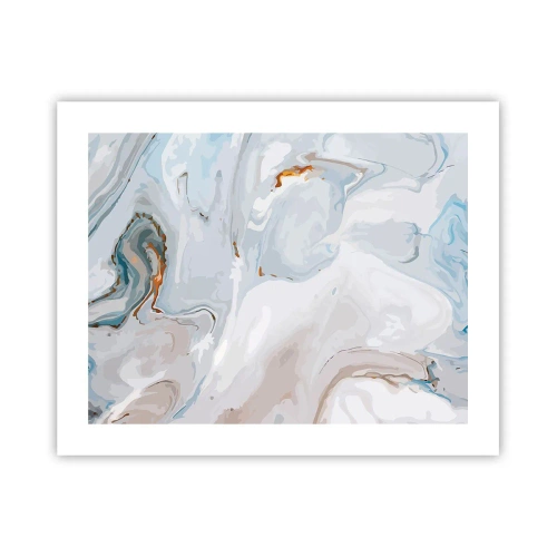 Poster - White Fusion - 50x40 cm