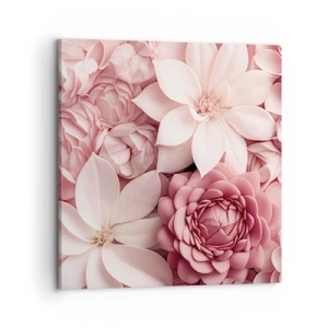 Canvas picture - In Pink Petals - 70x70 cm