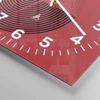 Clock face with numbers