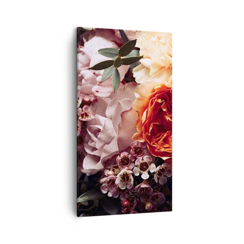 Canvas picture - Wrapped by Beauty - 45x80 cm