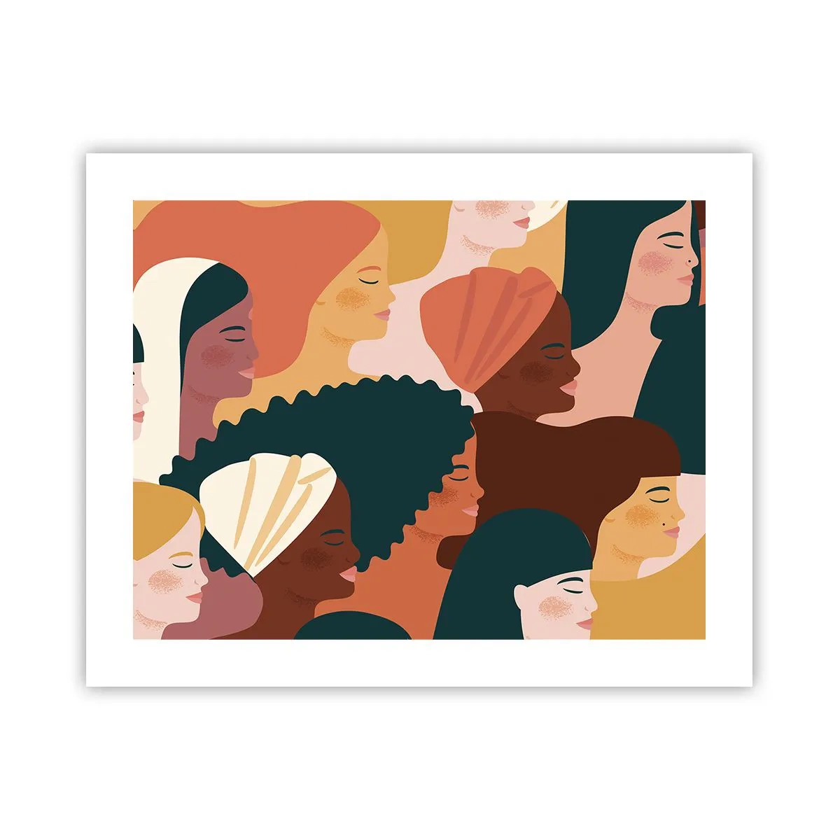 Poster - Pure Womanhood - 50x40 cm