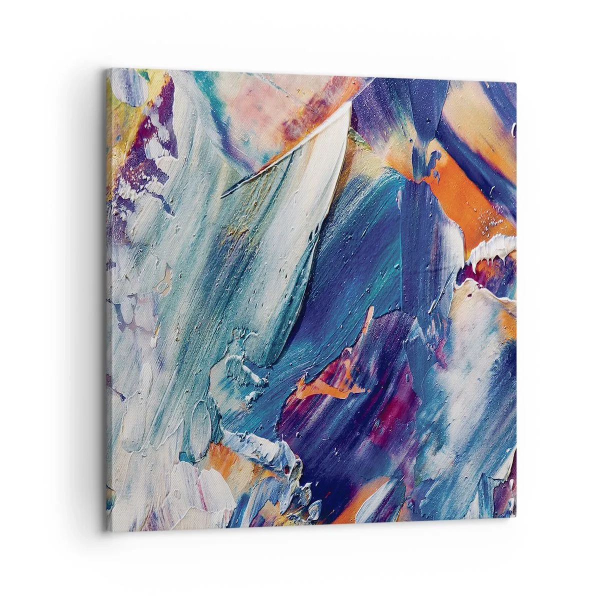 Canvas picture - Whirlwind of Colour - 60x60 cm