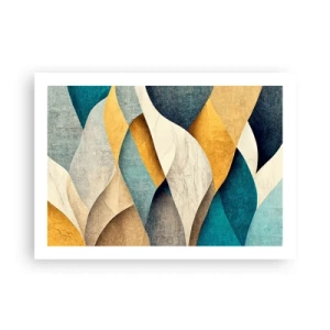 Poster - Rhythm and Undulation - 70x50 cm