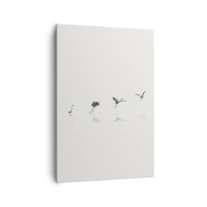 Canvas picture - Four Simple Steps - 70x100 cm