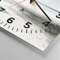 Clock face with numbers