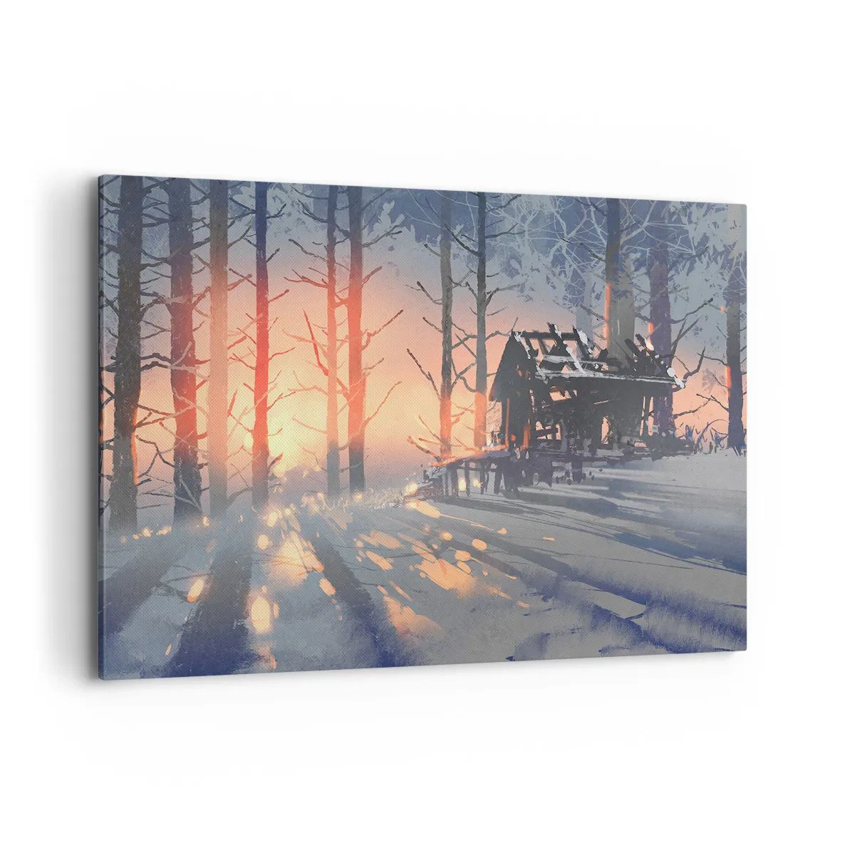 Canvas picture - Only the Sun Drops by - 100x70 cm