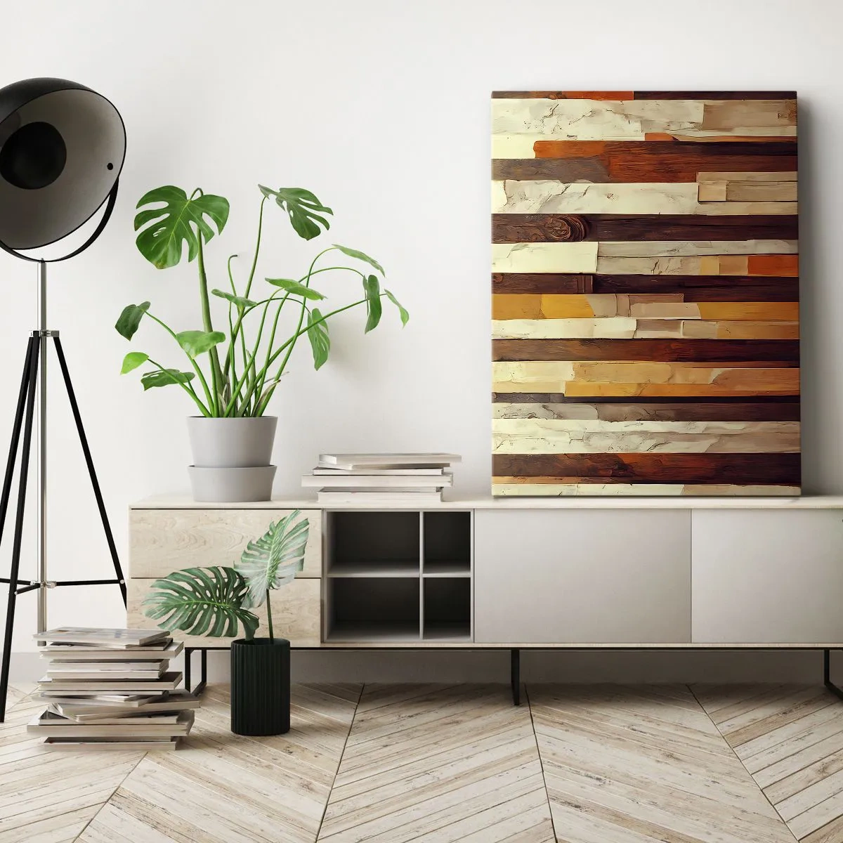Canvas picture - Anthem of Forest Birds - 50x70 cm