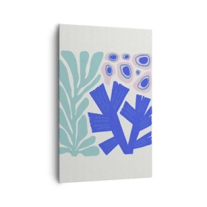 Canvas picture - Underwater Garden - 80x120 cm