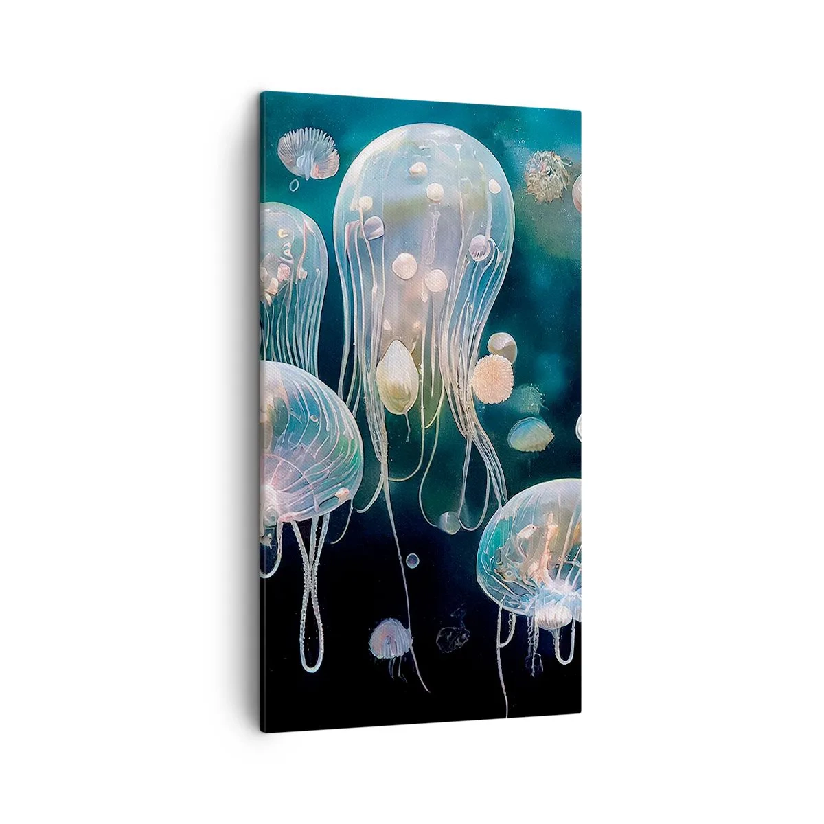 Canvas picture - Underwater Ball - 45x80 cm