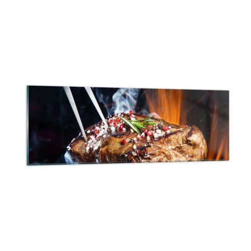 Glass picture - Juicy and Fragrant - 90x30 cm