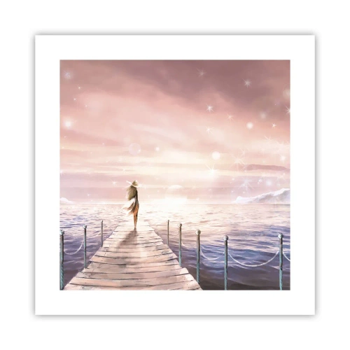 Poster - In a Dream World - 40x40 cm