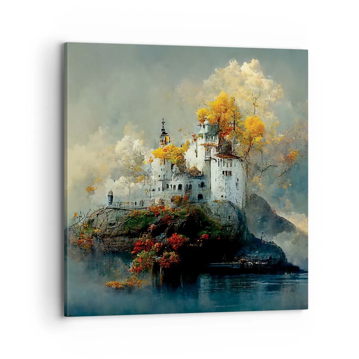 Canvas picture - Beginning of a Romantic Tale - 70x70 cm