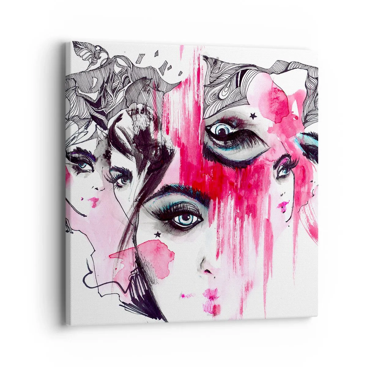 Canvas picture - . - 40x40 cm