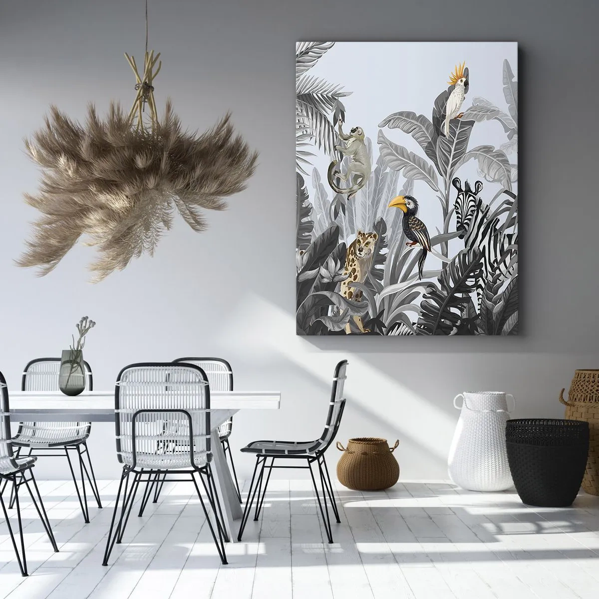 Canvas picture - African Fairy Tale - 70x100 cm