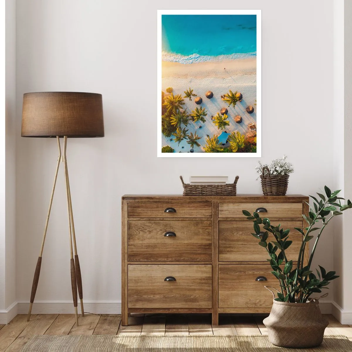 Poster - Welcome to Paradise - 50x70 cm