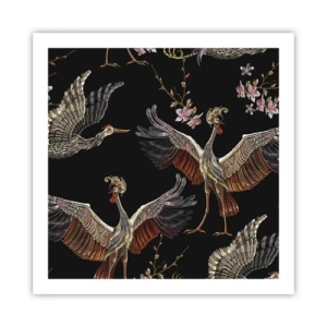 Poster - Fairy Tale Bird - 60x60 cm
