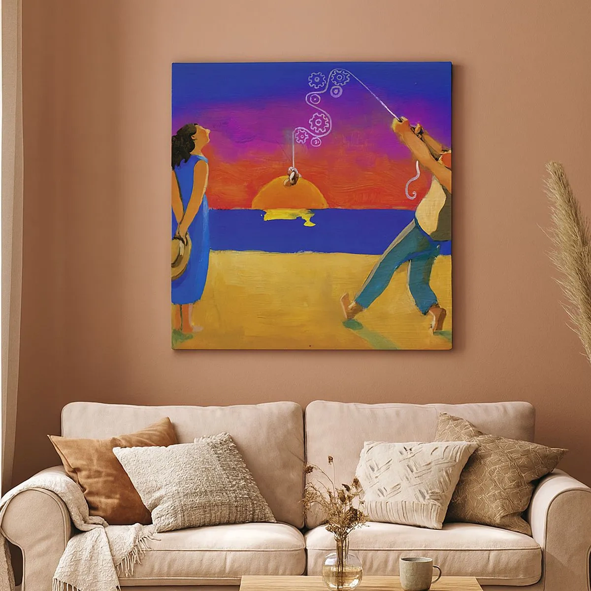 Canvas picture - More than a Star from the Sky - 30x30 cm