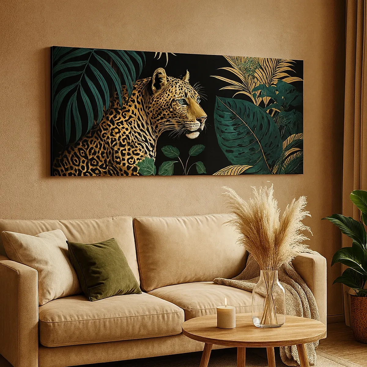 Canvas picture - Host in the Jungle - 30x30 cm