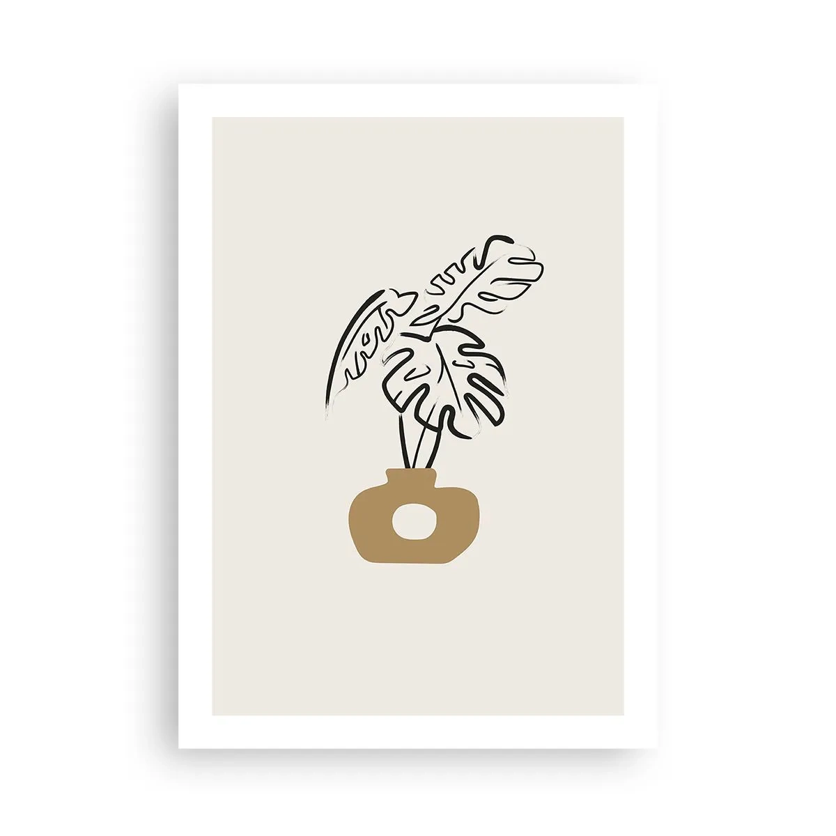 Poster - Monstera - House Decoration - 50x70 cm