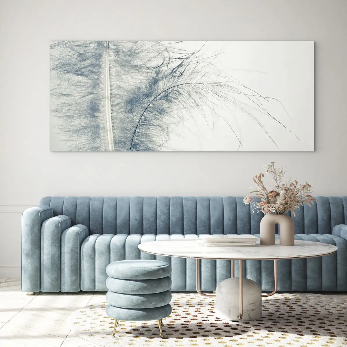 Glass picture - Whisper of Nature - 100x40 cm