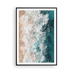Poster in black frame - Sea Tales - 70x100 cm