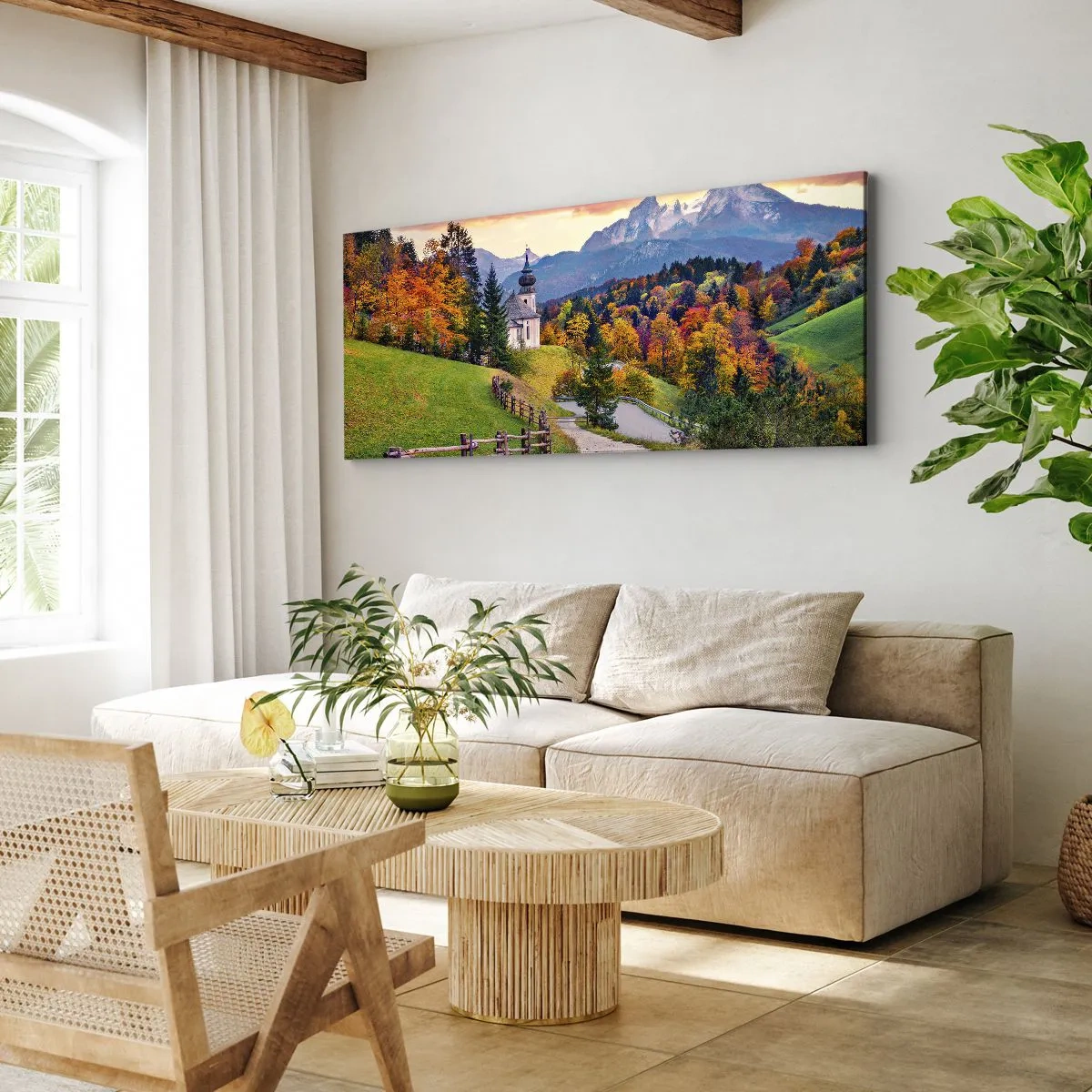 Canvas picture - Landscape Like a Picture - 140x50 cm