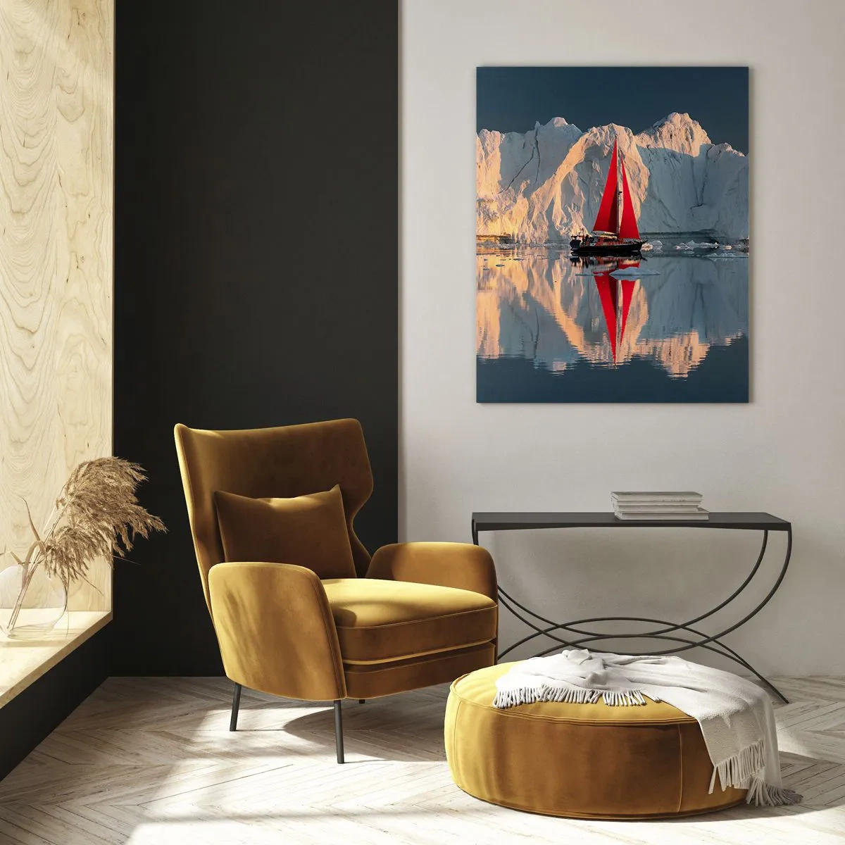 Glass picture - On the Edge of the World - 70x100 cm