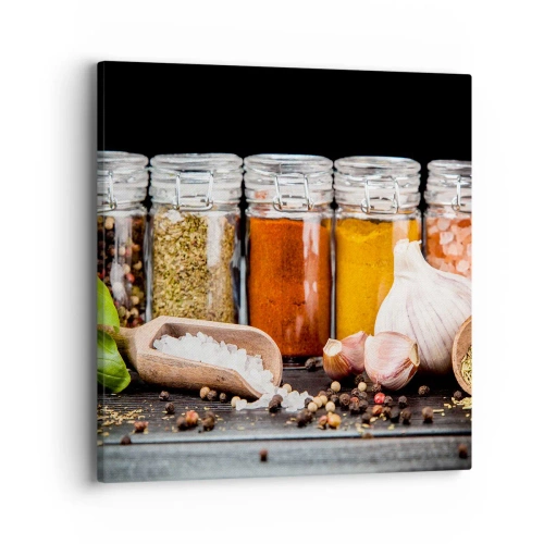 Canvas picture - Spicing Up Life - 40x40 cm