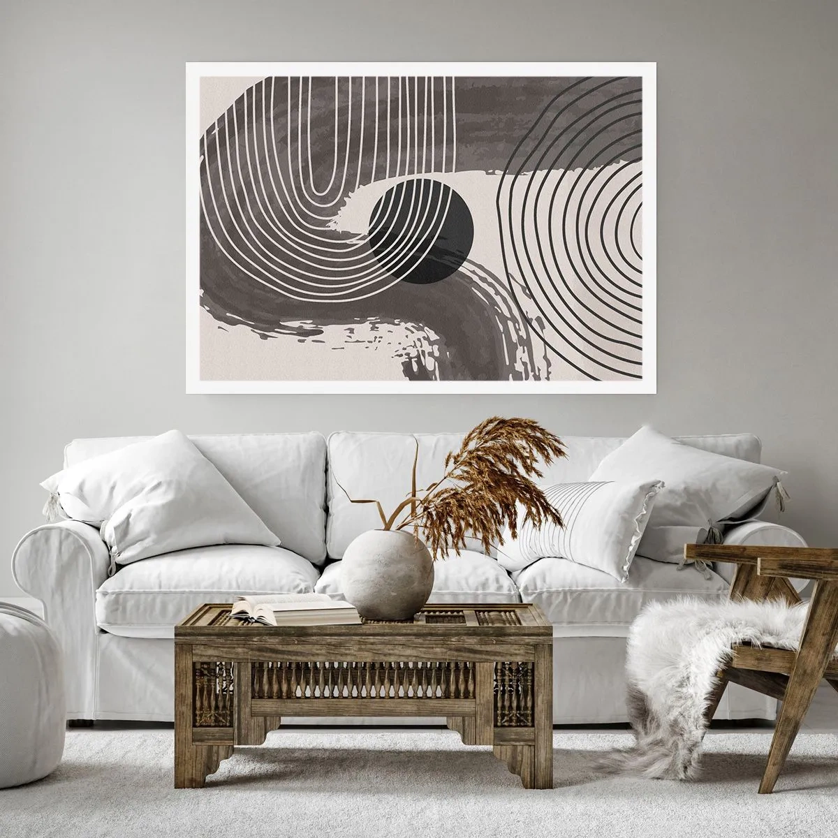 Poster - Oval Wins - 40x30 cm