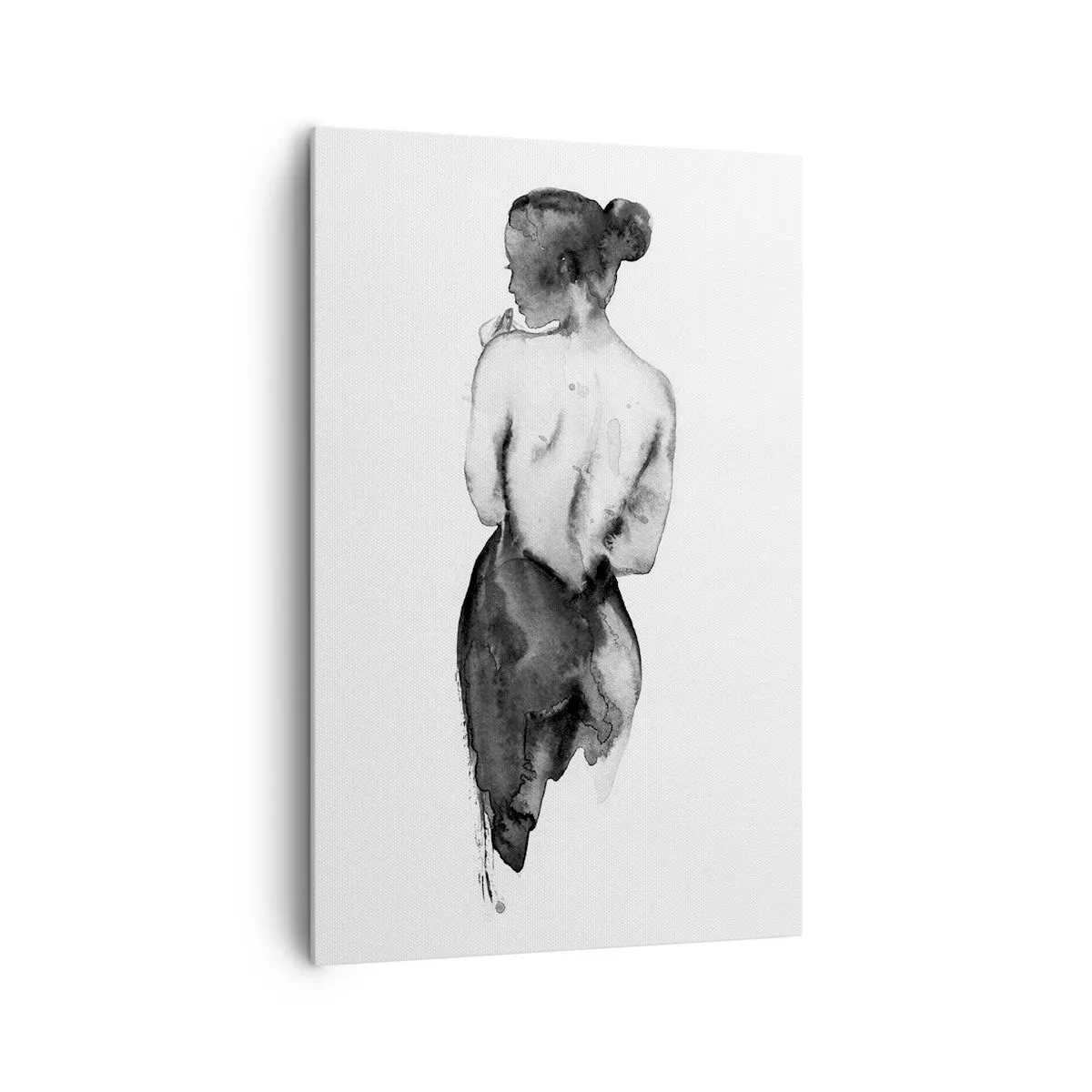 Canvas picture - By Her Side the World Disappears - 80x120 cm