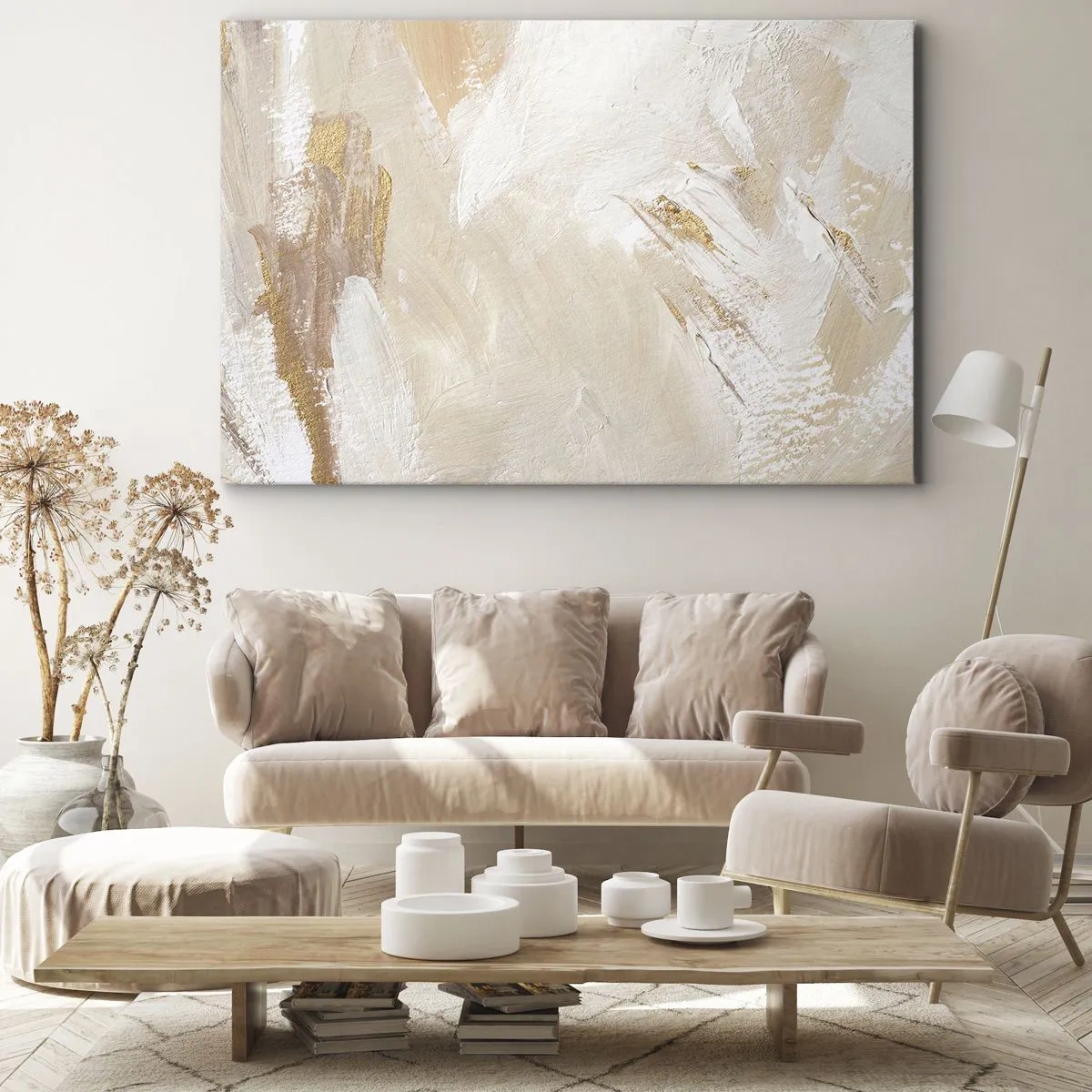 Canvas picture - Pastel Composition - 100x70 cm