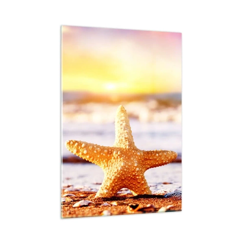 Glass picture - Sea Kiss - 50x70 cm