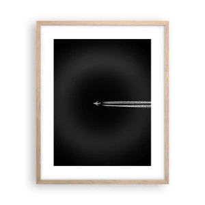 Poster in light oak frame - Into Another Dimension - 40x50 cm
