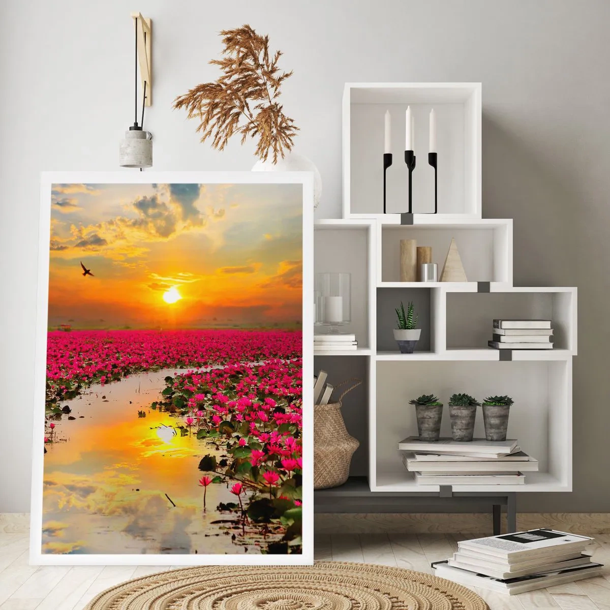 Poster - Secret Life of a Lake - 70x100 cm