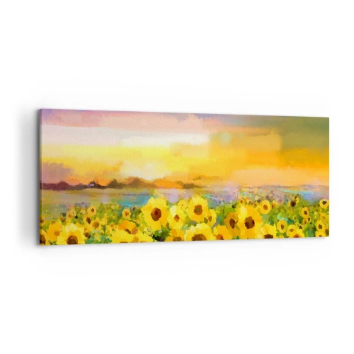 Canvas picture - The Sun Itself Has Come to Earth - 120x50 cm