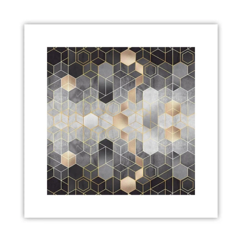 Poster - Diamond Composition - 30x30 cm