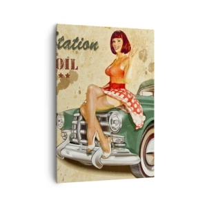 Canvas picture - Wonderful 40-ies - 70x100 cm