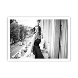 Poster - Certainly a Parisian  - 100x70 cm