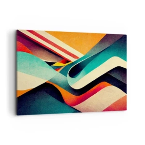 Canvas picture - Intense Composition - 120x80 cm