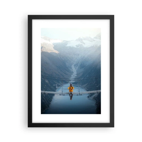 Poster in black frame - Suspended in Delight - 30x40 cm