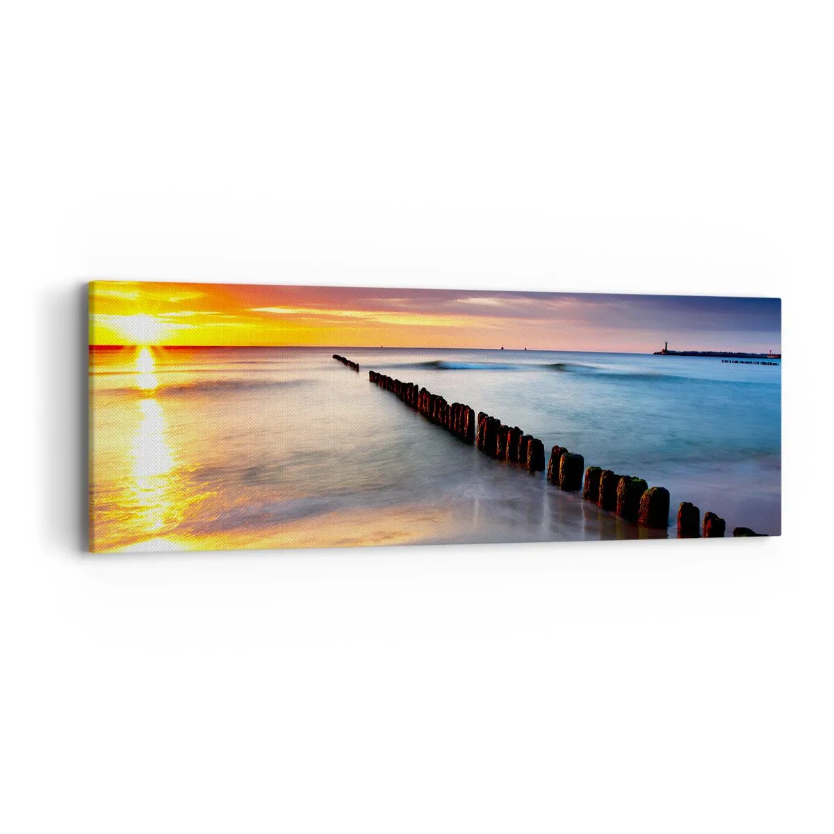 Canvas picture - Listen to the Silence - 90x30 cm