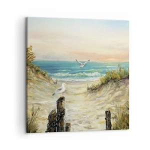 Canvas picture - Airless Retreat - 50x50 cm