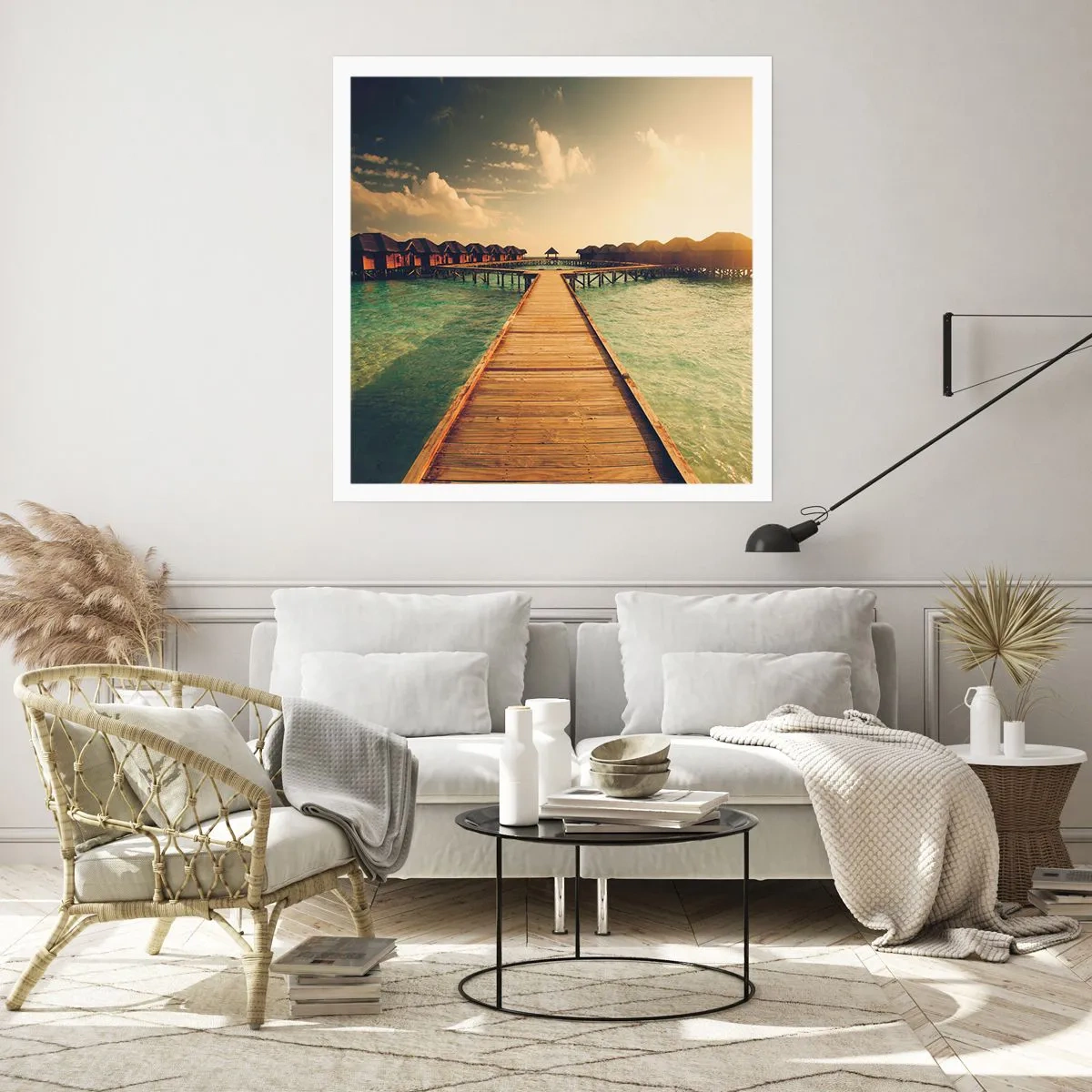 Poster - Warm Welcome - 30x30 cm